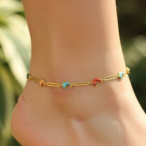 "Elegant Handmade Anklet – Delicate Jewelry for Women, MAR091232